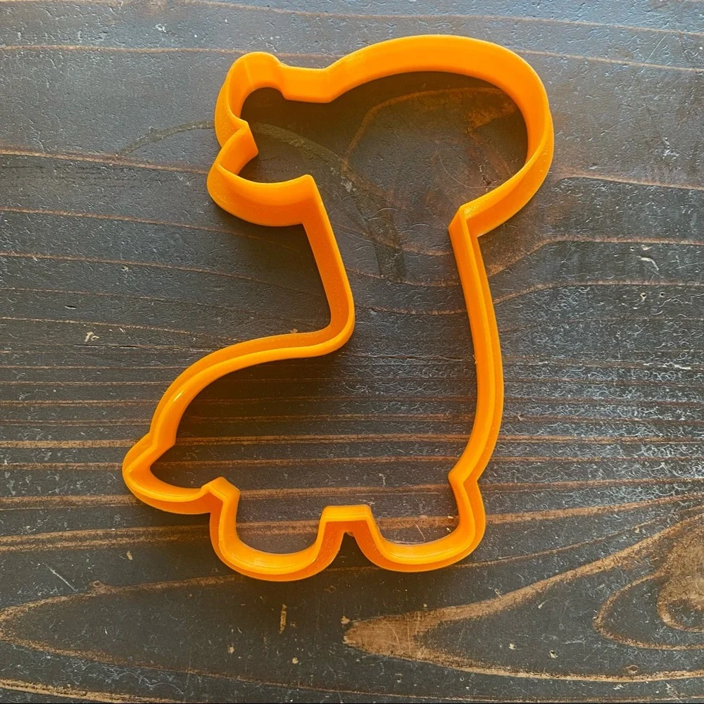 Giraffe Shaped Cookie Cutter